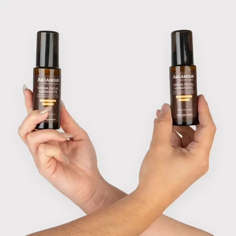 Arganour Facial Crema Facial Para Piel Mixta/Grasa, 50 Ml