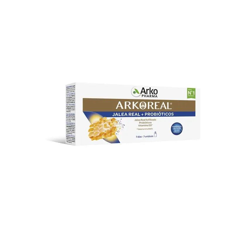 Arkopharma Arkoreal Jalea Real + Probióticos, 7 dosis
