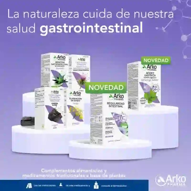 Arkopharma Arkocápsulas Acidez Gátrica , 40 cápsulas