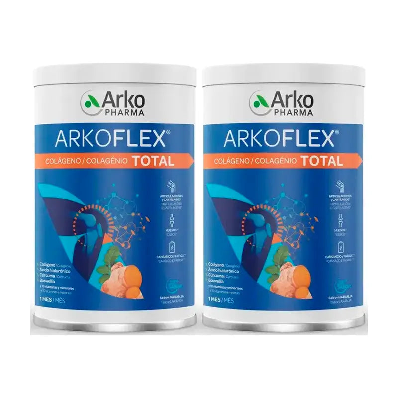 Arkopharma Arkoflex Colágeno Total Sabor Naranja, 2X390Gr