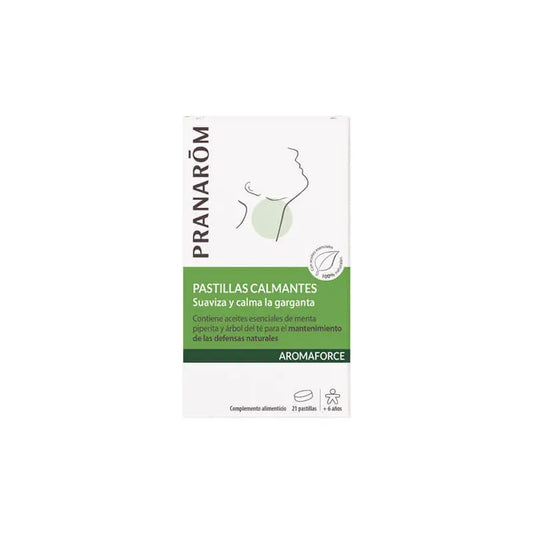 Pranarom Aromaforce Pastillas Garganta, 21 pastillas