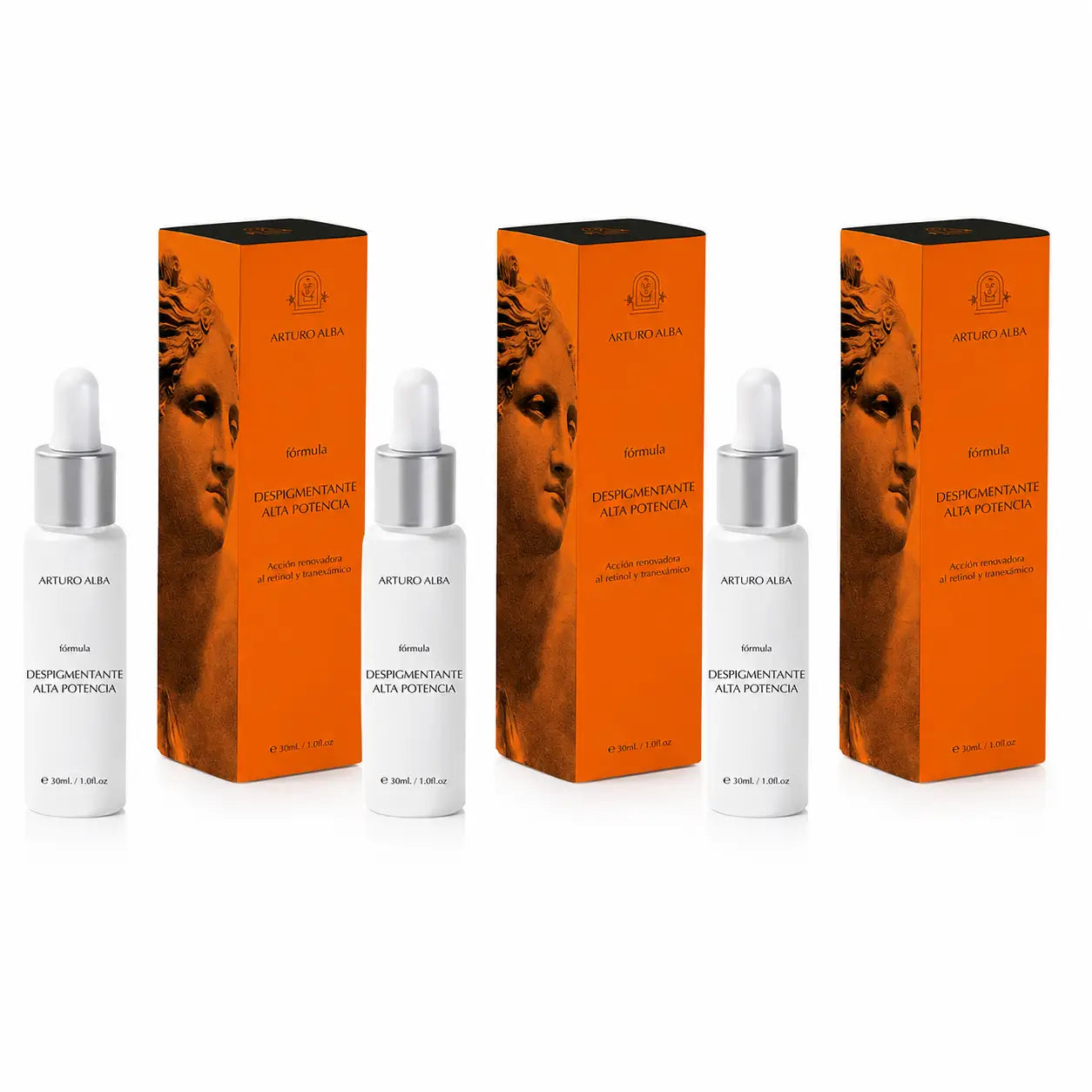 Arturo Alba Formula Despigmentante Alta Potencia 30Ml , pack 3