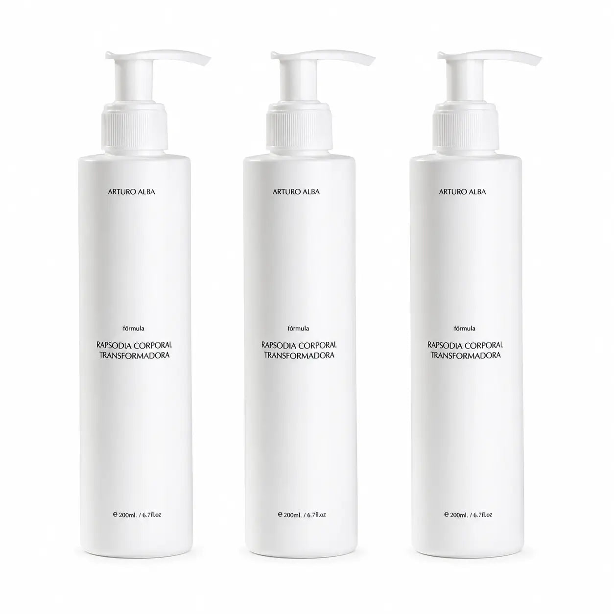 Arturo Alba Rapsodia Corporal Recuperadora , 200 Ml , pack 3