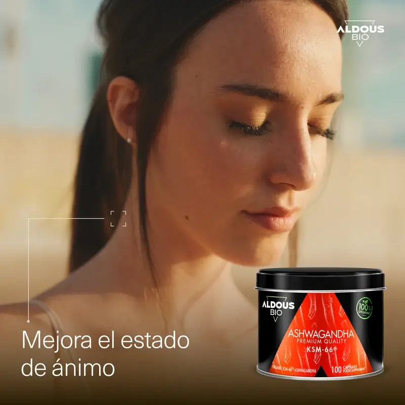 Aldous Ashwagandha Ksm-66 Ecológica, 600 mg