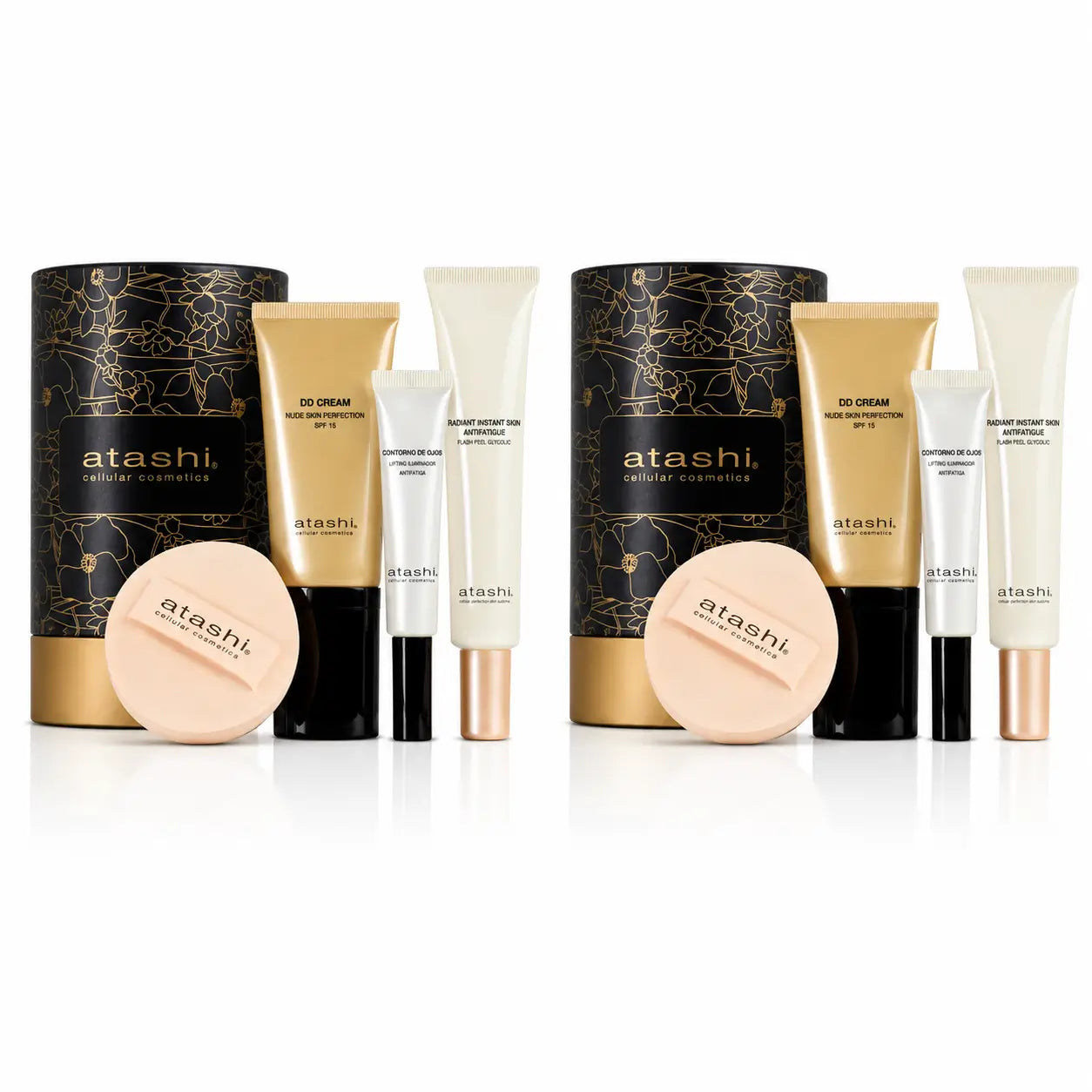 Atashi Cofre Ritual Efecto Buena Cara No Make Up-Make Up , pack 2