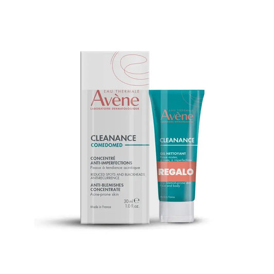 Avene Cleanance Comedomed Concentrado Anti-Imperfecciones 30 Ml + Cleanance Gel Limpiador 15 Ml