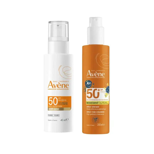 Avene Expert Antiedad Spf50 40 Ml + Spray Familia Spf50+ 400 Ml
