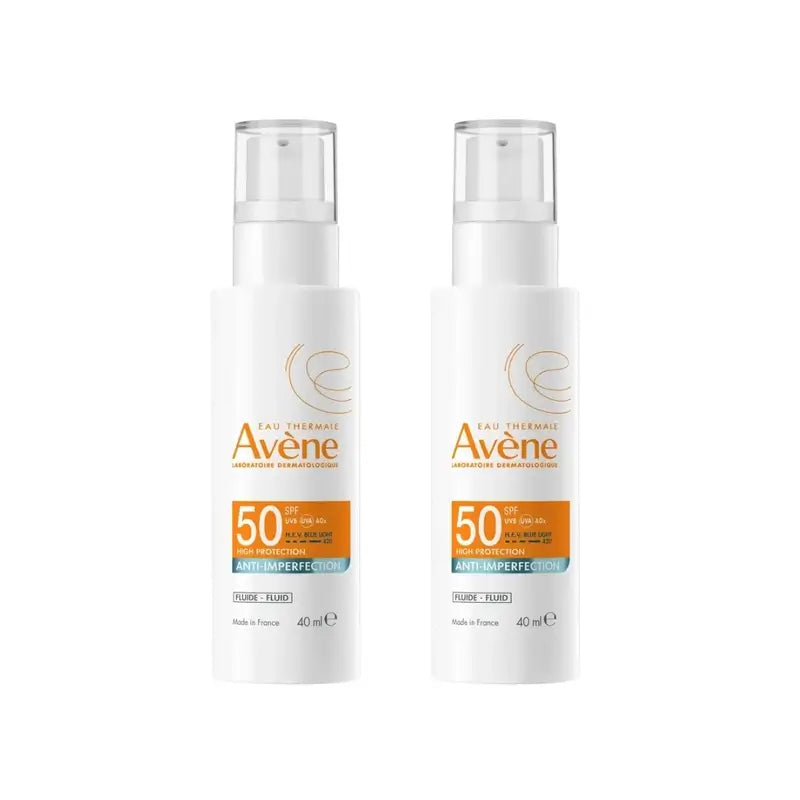 Avene Expert Antiimperfecciones Spf50, 2X4 Ml