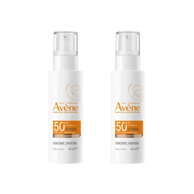 Avene Expert Antipigmentación Spf50, 2X40 Ml