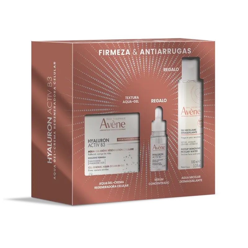 Avene Pack Acg Hyaluron 50Ml + Agua Micelar 100Ml + Serum 10Ml