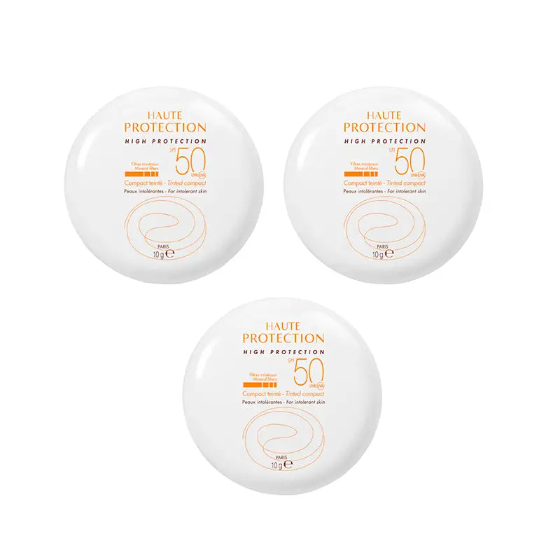 Avène Solar Compacto Color Arena Spf 50+, 3 x 9,5 gr
