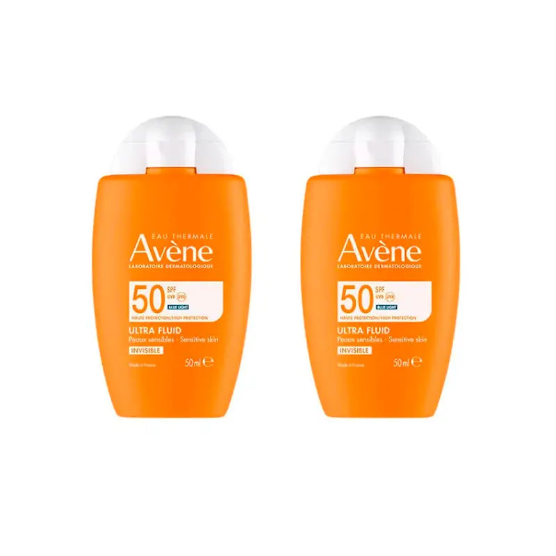Avene Ultra Fluido Invisible Spf50, 2X50 Ml