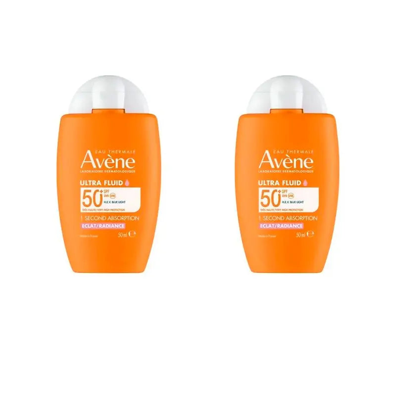 Avène Ultra Fluido Radiance Spf50+, 2X50 Ml