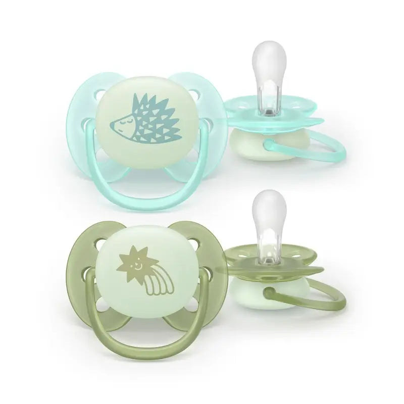 Avent 2 Chupetes Ultra Soft Nocturno