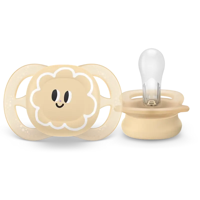 Avent Chupete Ultra Start 0-2 M para Niña, 2 Unidades