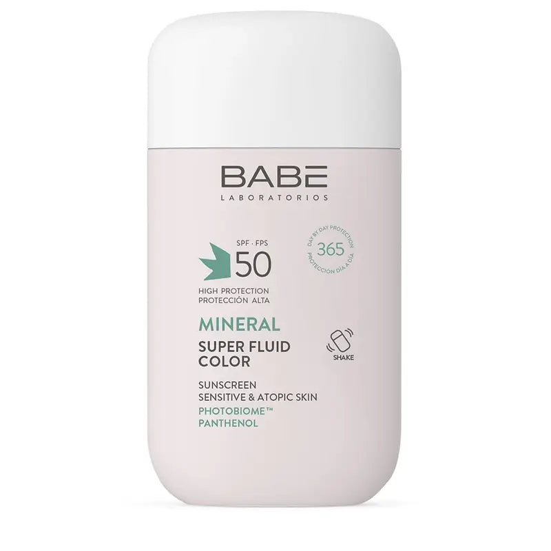 Babé Super Fluir Mineral Color Spf50 , 50 ml