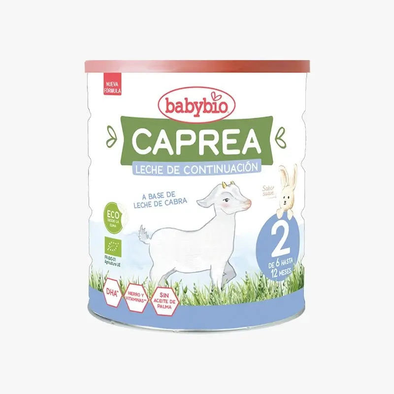 Babybio Leche De Cabra Caprea 2 (Desde 6 Meses), 400 gr