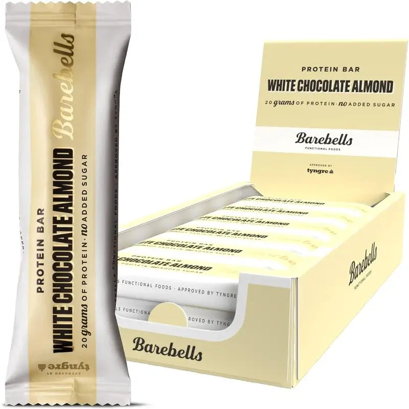 Barebells Pack White Chocolate Almond, 12 uds x 55 gramos