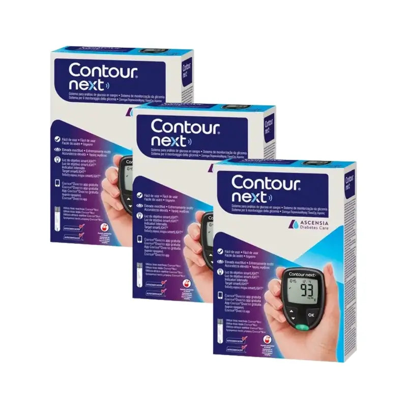 Contour Next Medidor De Glucosa, 3 Unidades