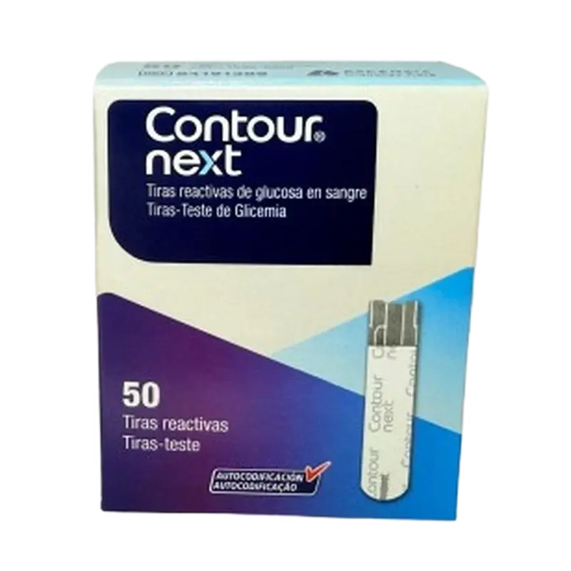 Contour Next Tiras de Glucemia 50 unidades