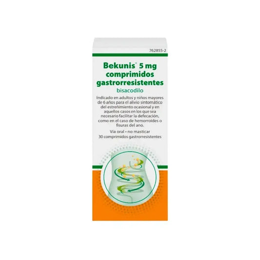 Bekunis 5 mg comprimidos gastrorresistentes