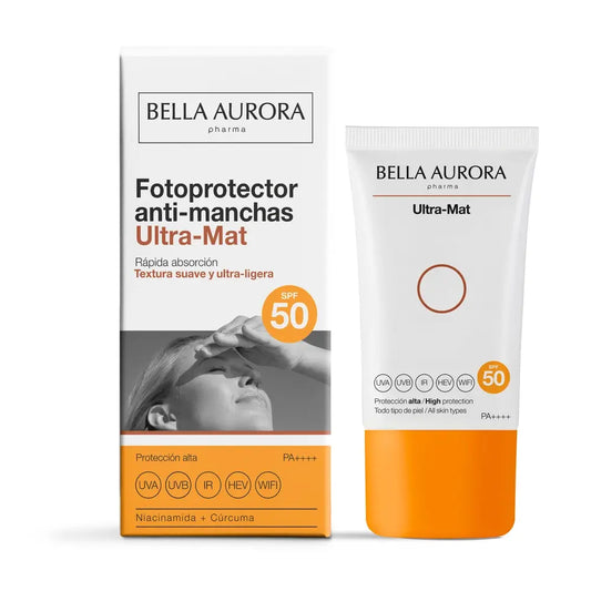 Bella Aurora Fotoprotector Solar Anti-Manchas Ultra-Mat , 50 ml.
