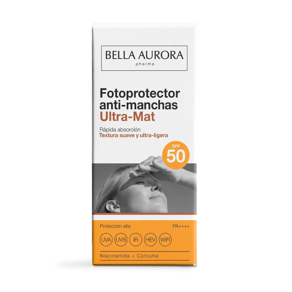 Bella Aurora Fotoprotector Solar Anti-Manchas Ultra-Mat , 50 ml.