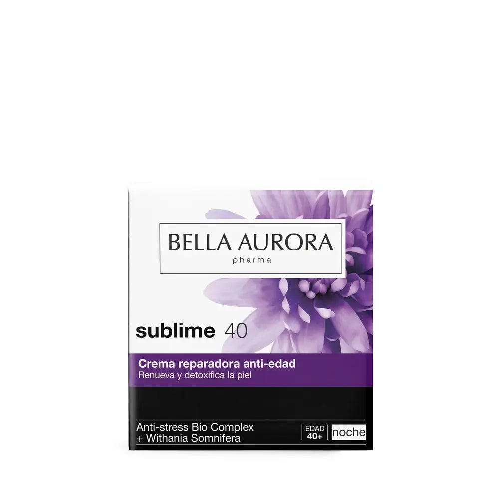 Bella Aurora Sublime 40 Crema Anti-Edad De Noche , 50 ml
