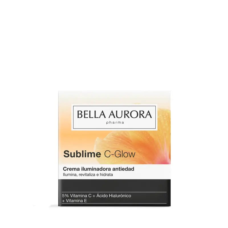 Bella Aurora Sublime C-Glow Crema Iluminadora Antiedad , 50 ml