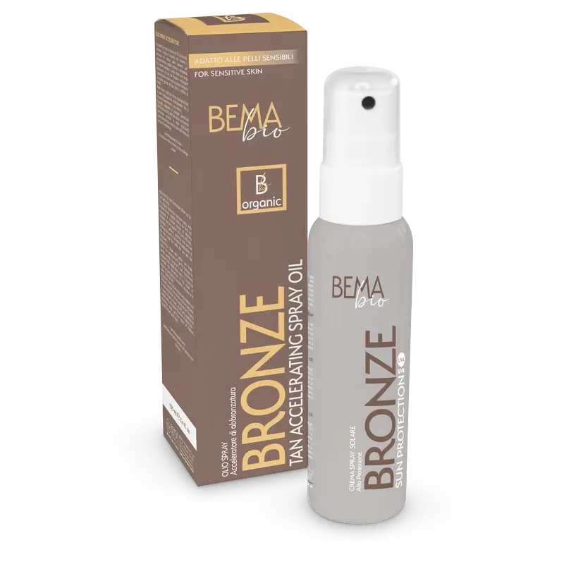 Bema Bio Sun Aceite Bronceador En Spray , 100 ml
