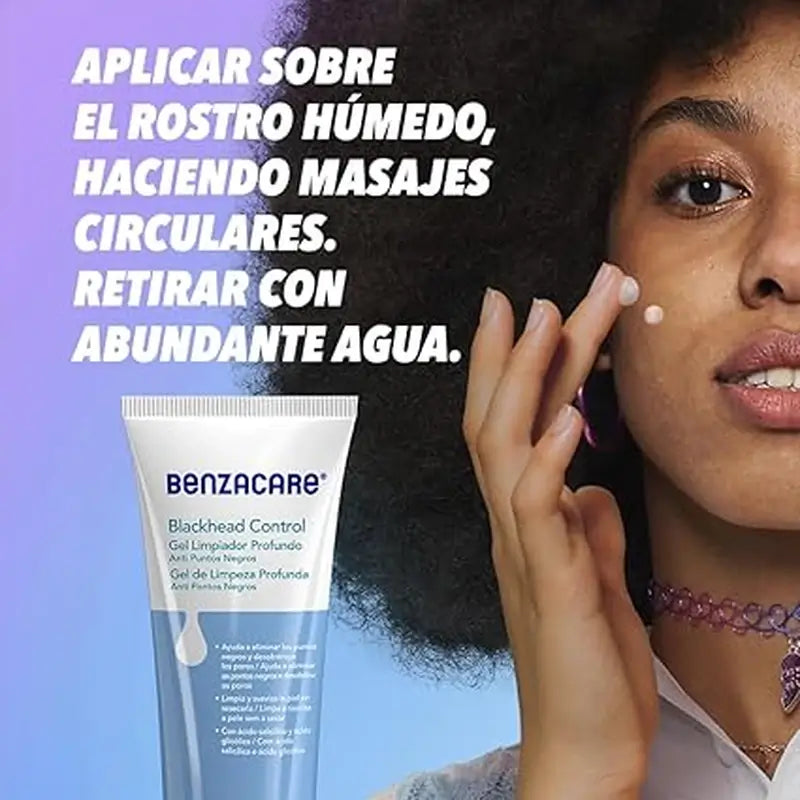 Benzacare Anti Puntos Negros, Gel Exfoliante, 120 ml