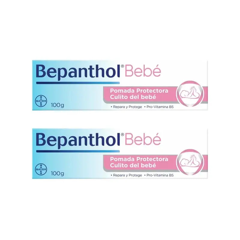 Bepanthol Bebé Pomada Protectora, 2X100 Gr