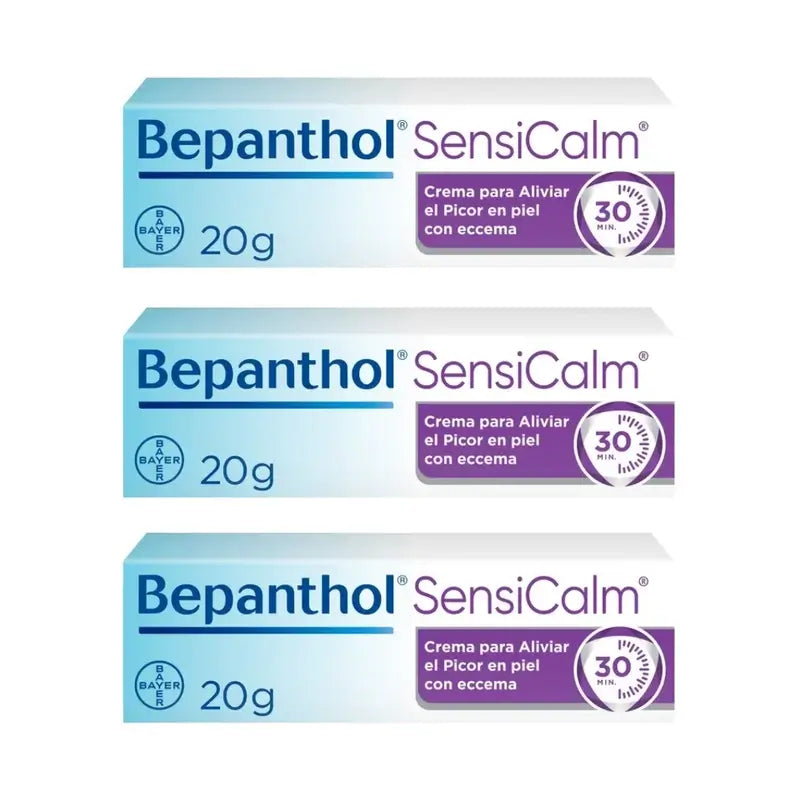 Bepanthol Sensicalm Crema, 3X20 Gr