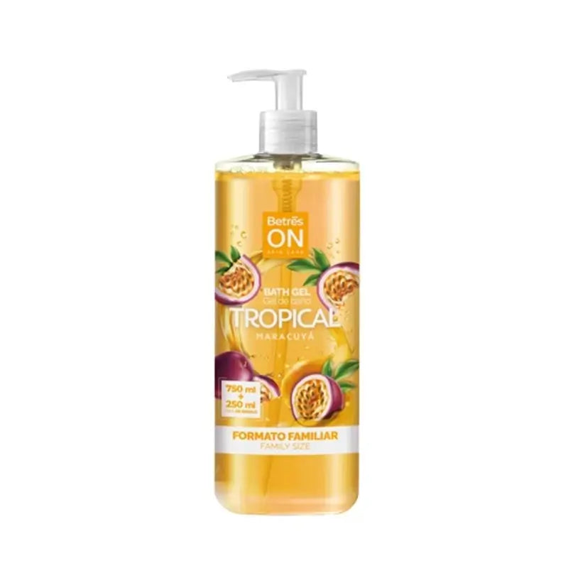 Betres On Gel Baño Maracuya, 750+250 ml