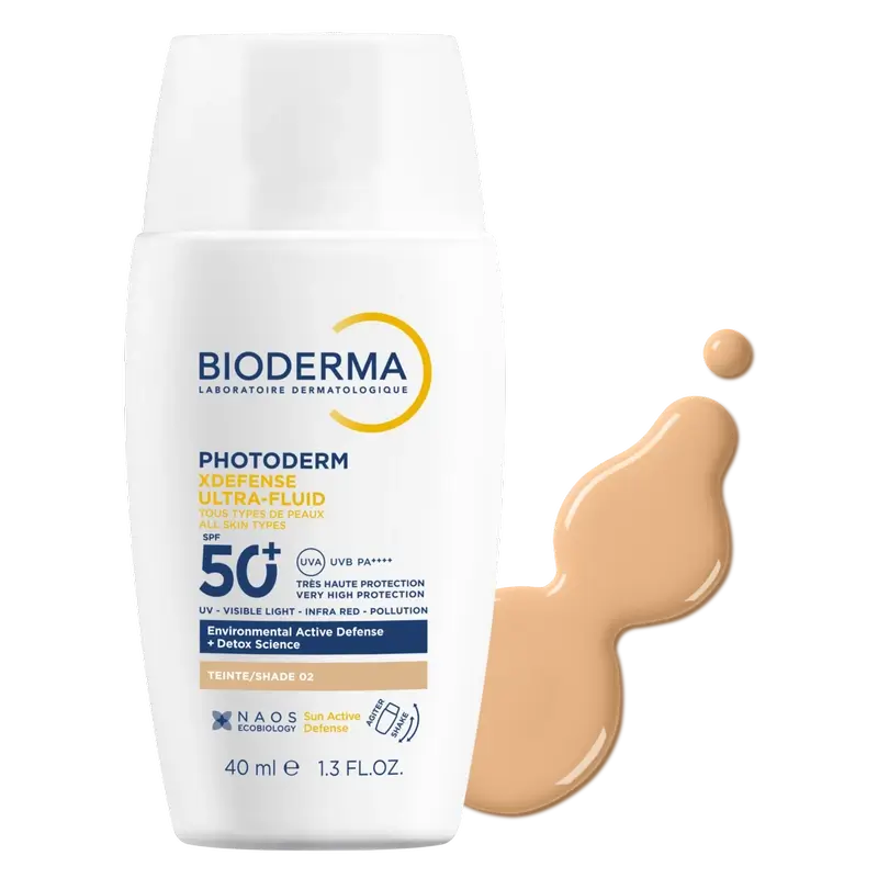 Bioderma Photoderm Xdefense Ultra-Fluid Spf 50+ Tono 02 , 40 ml