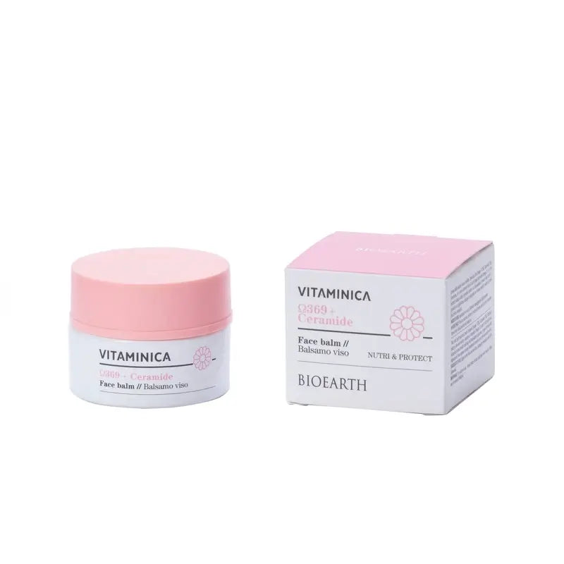 Bioearth Crema Facial Omega 369 Y Ceramidas, 50 Ml