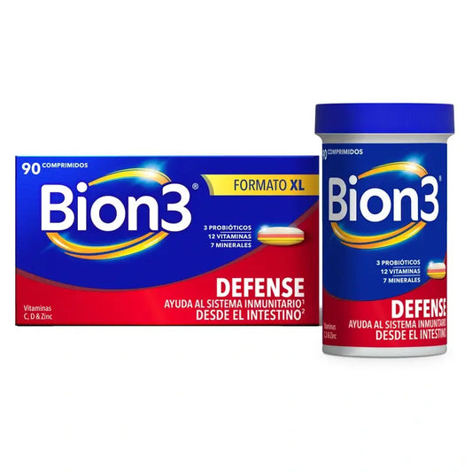 Bion3 Defense Multivitamínicos, 90 comprimidos