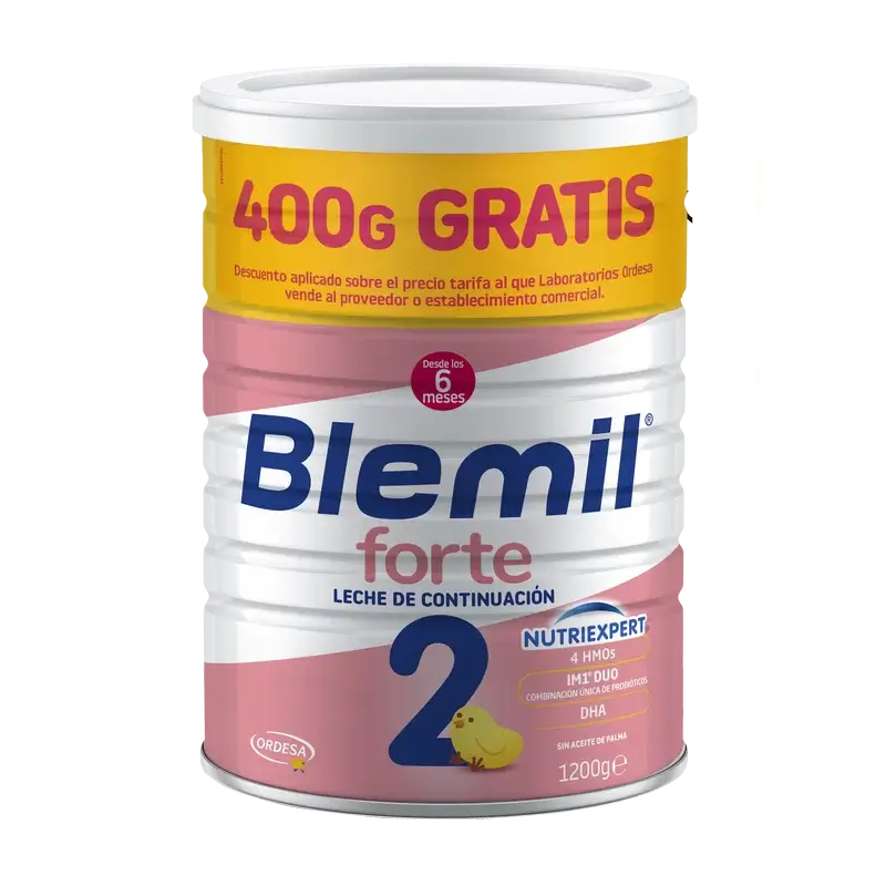 Blemil 2 Forte 800+400 Gratis, 1200 gramos