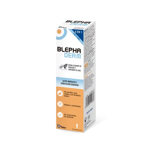 Blephaderm Crema Calmante Para Párpados , 40 ml