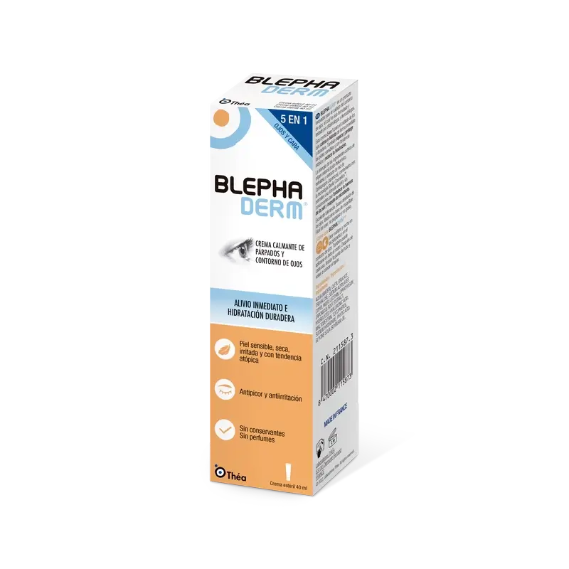 Blephaderm Crema Calmante Para Párpados , 40 ml