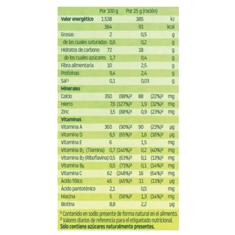 Blevit 8 Cereales , 500 gr