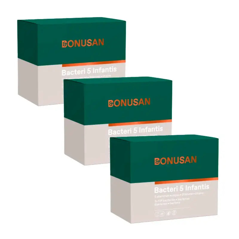 Bonusan Bacteri 5 Infantis , 3X28 Sobres