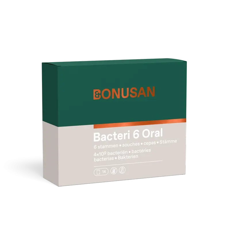Bonusan Bacteri 6 Oral , 2X14 Sobres