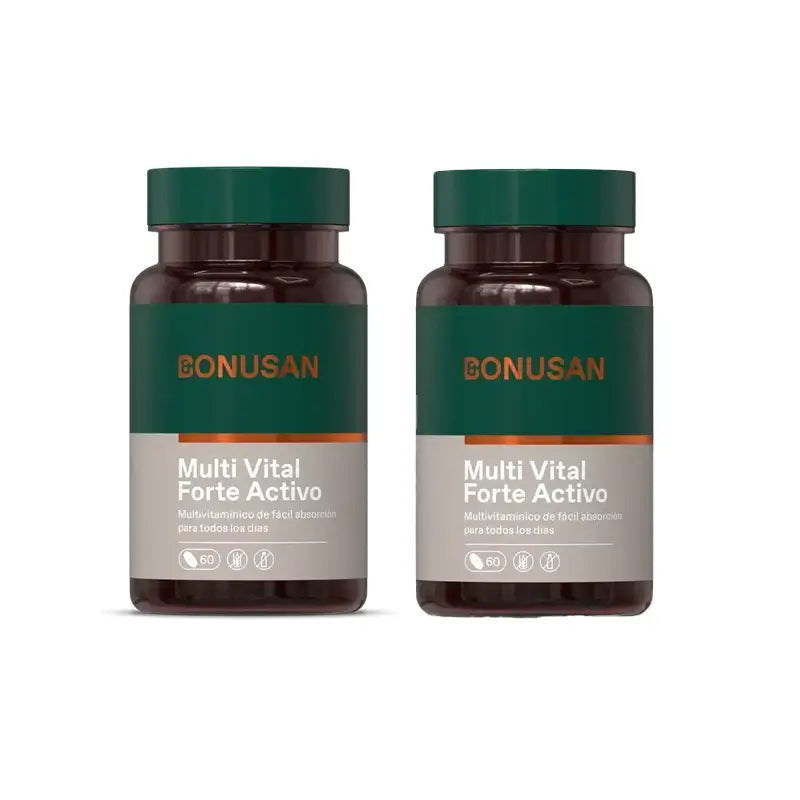 Bonusan Multi Vital Forte Activo , 2X60 Comprimidos