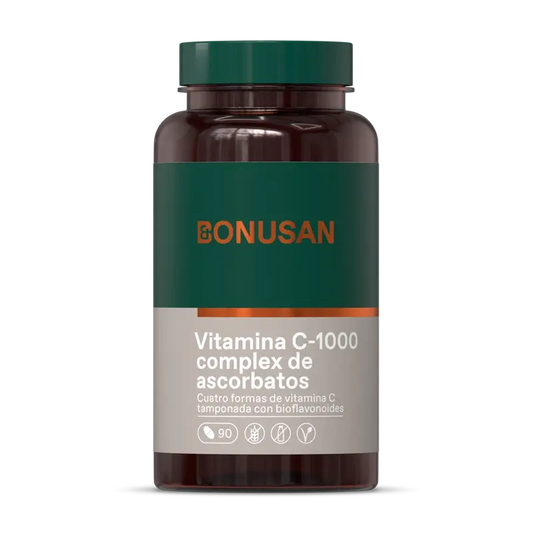 Bonusan Vitamina C-1000 Complex De Ascorbatos , 90 comprimidos