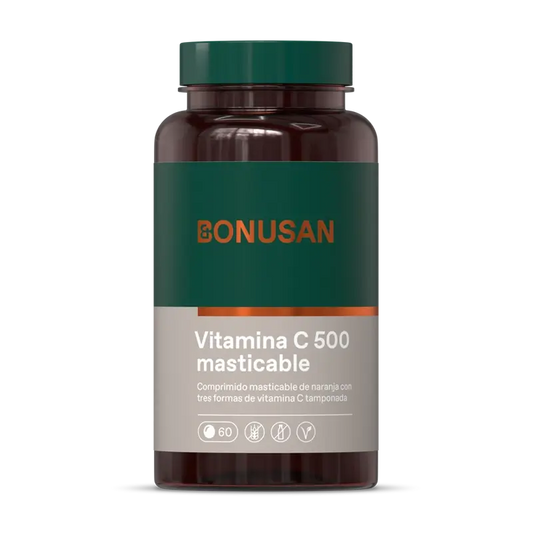 Bonusan Vitamina C 500 Masticable , 60 comprimidos