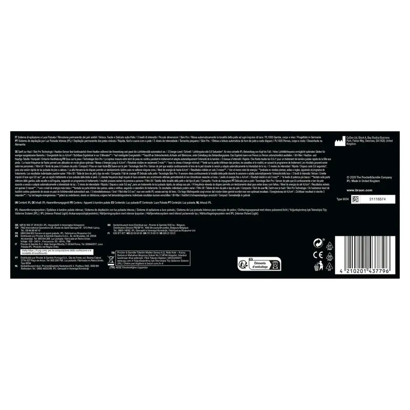 Braun Depiladora De Última Generación Ipl Silk·Expert Mini Pl1000