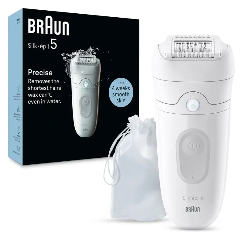 Optimiza tu higiene con Braun Silk-Épil 5-610, Depiladora