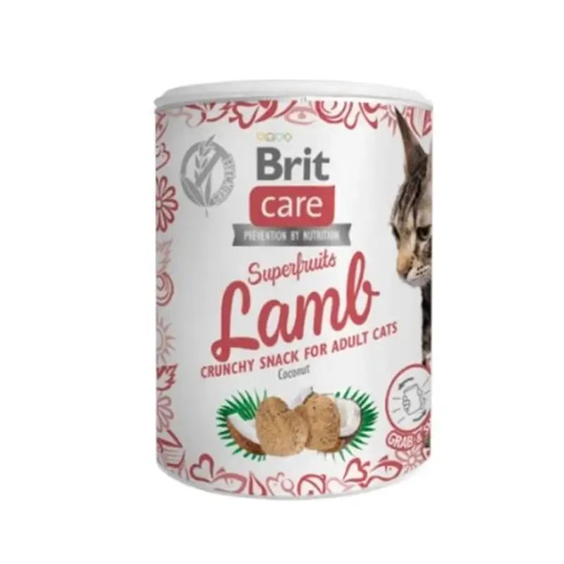 Brit Care Cat Snack Sf- Cordero 6X100Gr