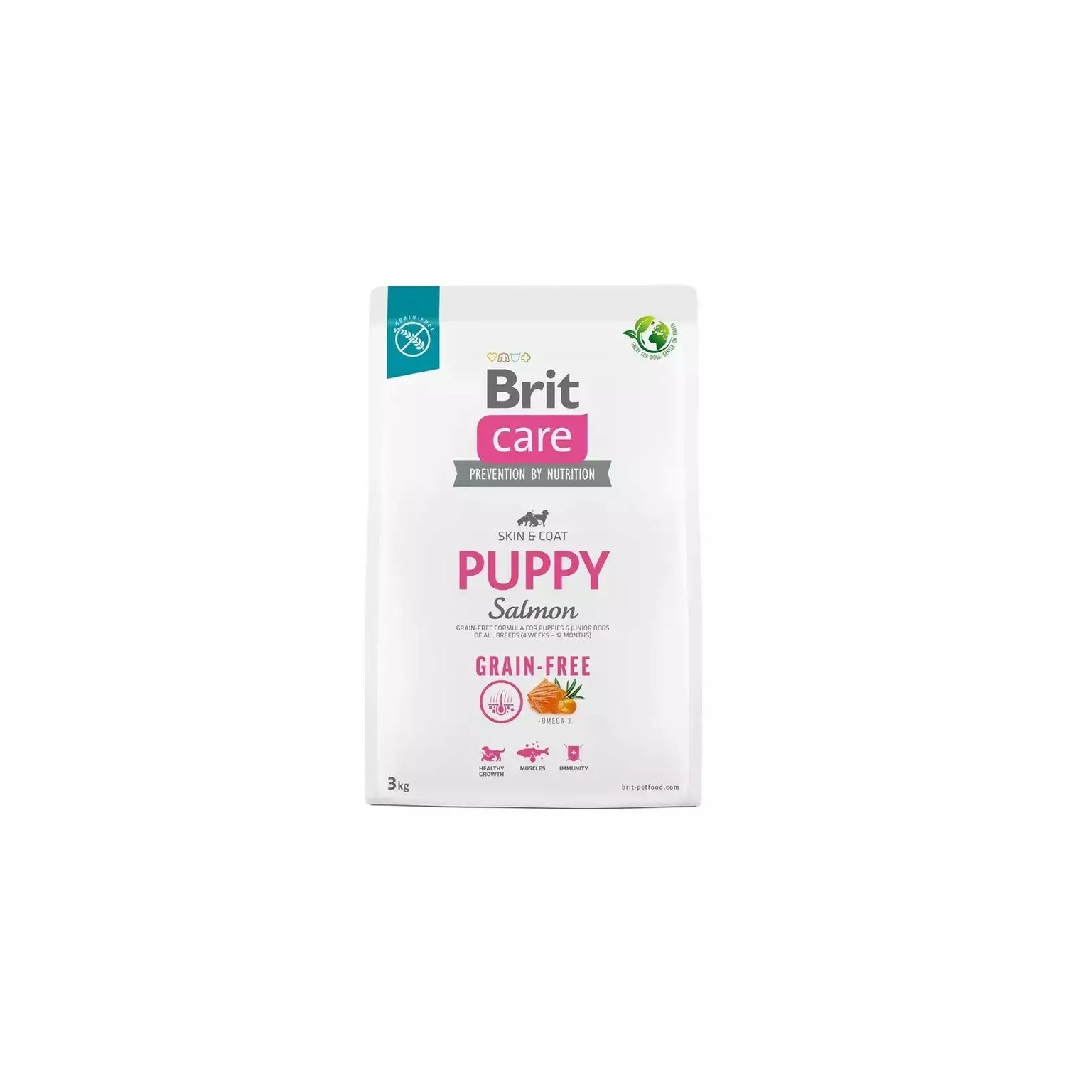 Brit Care Dog Puppy Grain Free Salmon 3Kg para Perros